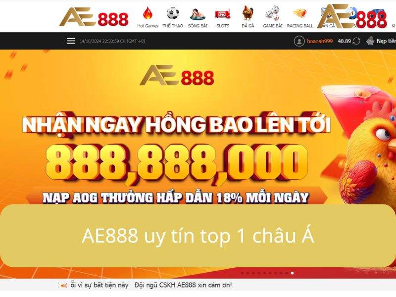 Ae888 Khám Phá Thế Giới Giải Trí Trực Tuyến Hàng Đầu